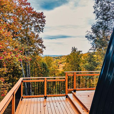 Secluded Mtn View New! 10 Mins To Gatlinburg Or Parkヴィラ エクステリア 写真