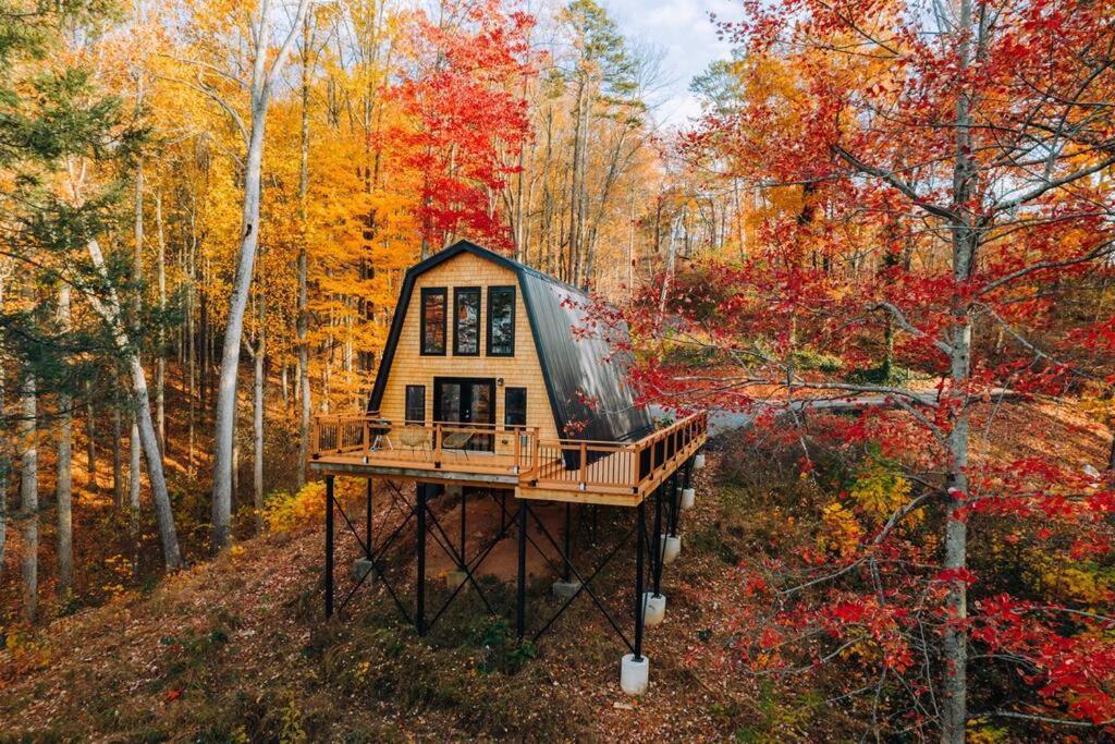 Secluded Mtn View New! 10 Mins To Gatlinburg Or Parkヴィラ エクステリア 写真